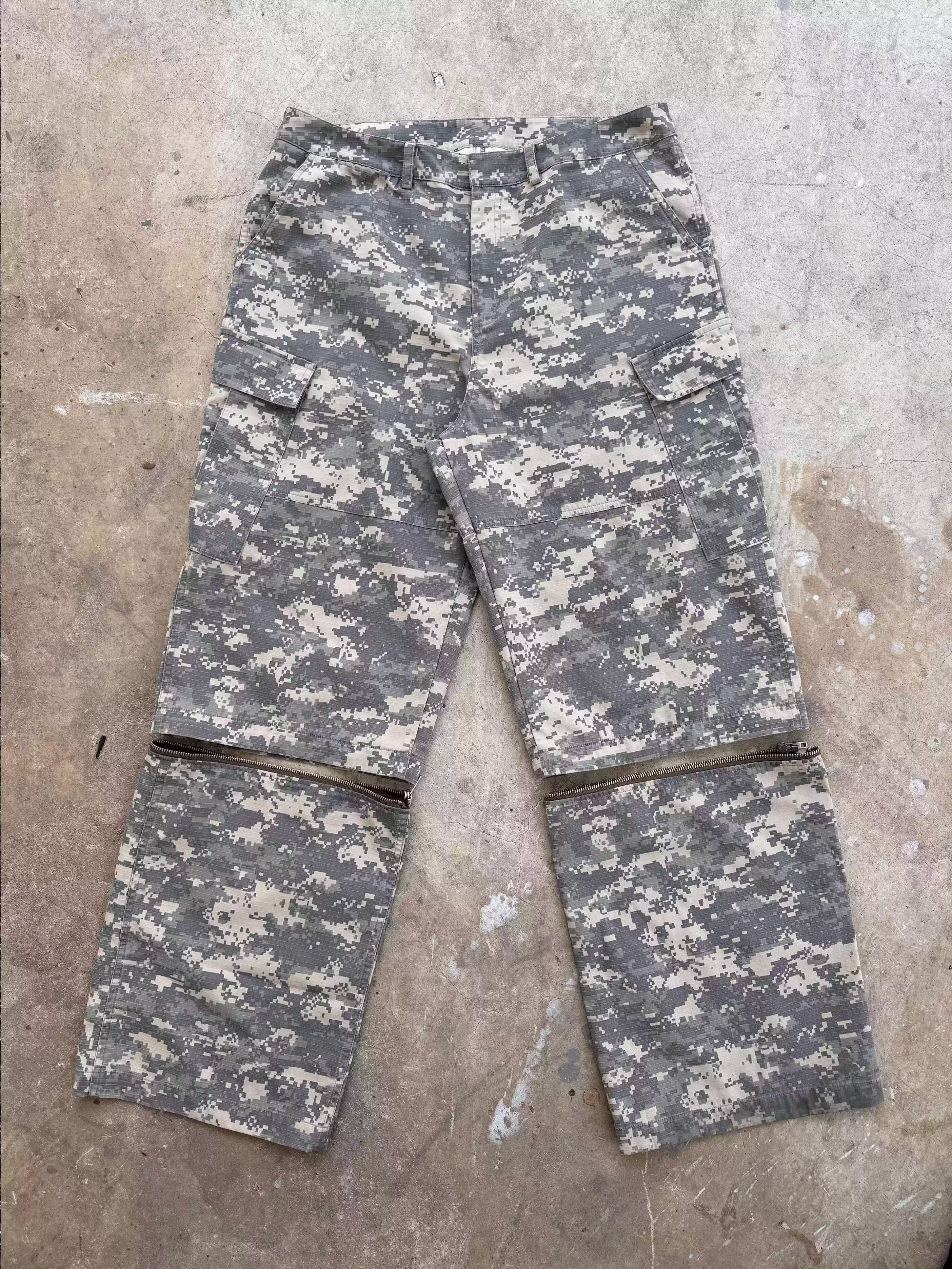 Ins Gale Military Camo Halfzip Pant