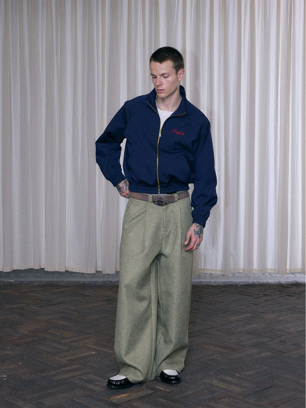 Ins Gale Baggy Moss Trousers