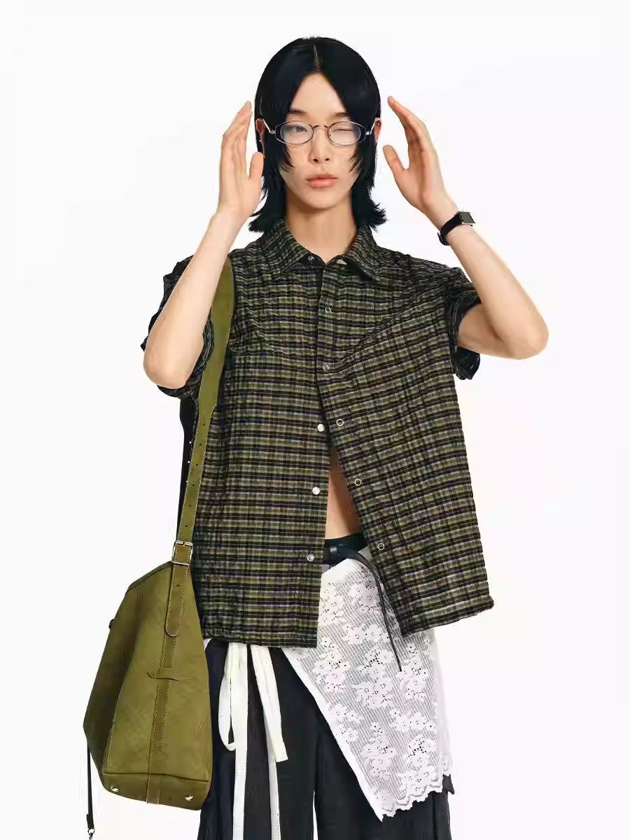 LIMPIDOCULUS Chocolate Button Up
