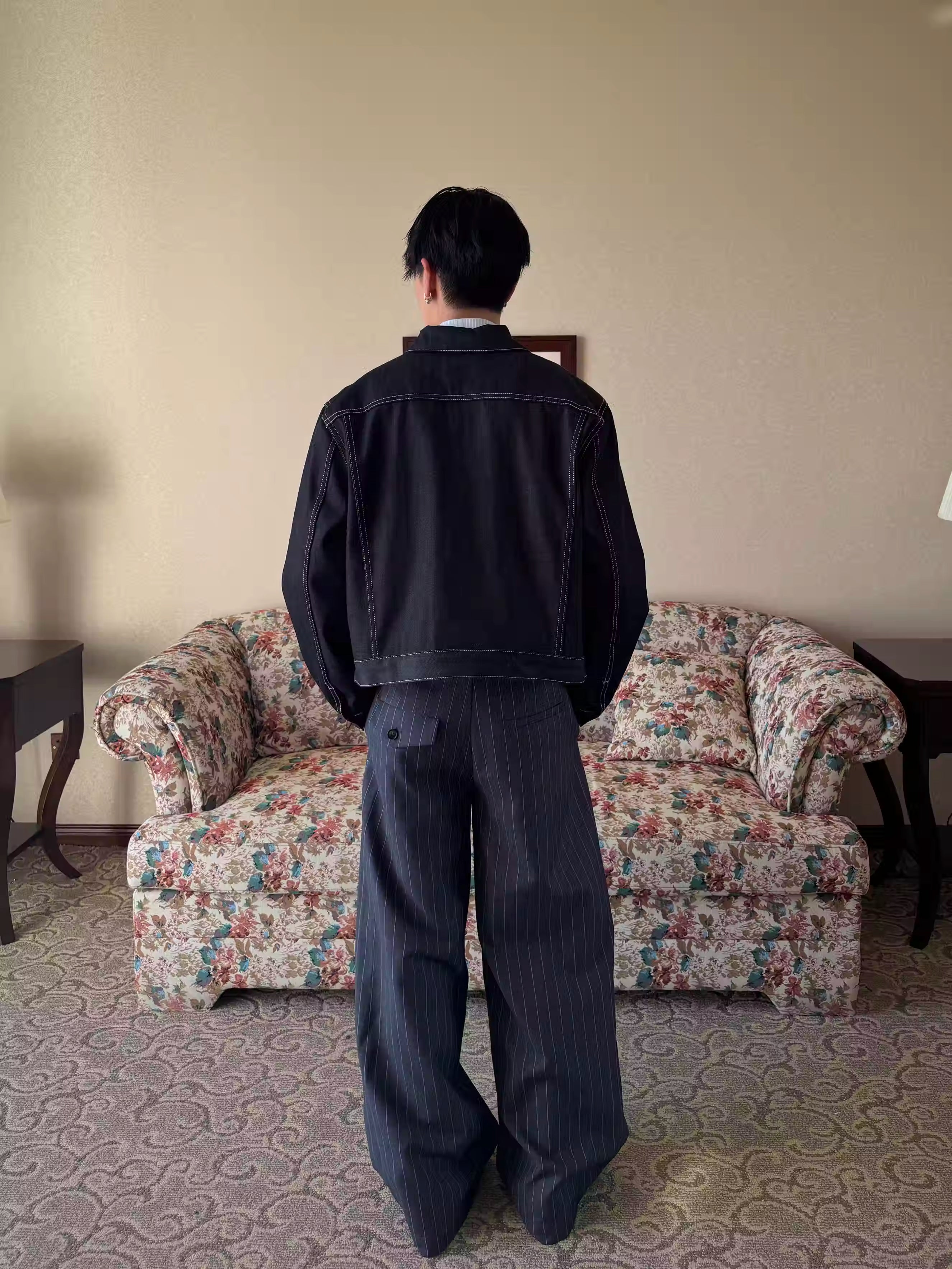 Ins Gale Blue Rare Pinstripe Pant