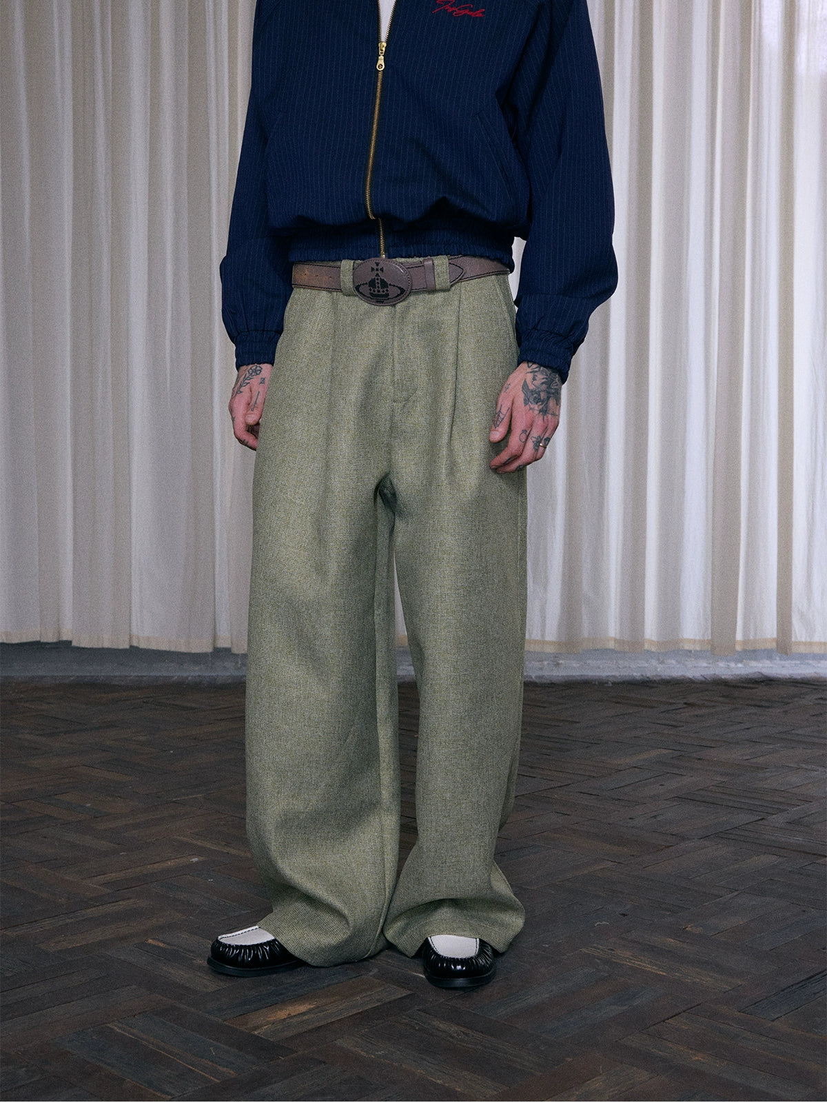 Ins Gale Baggy Moss Trousers
