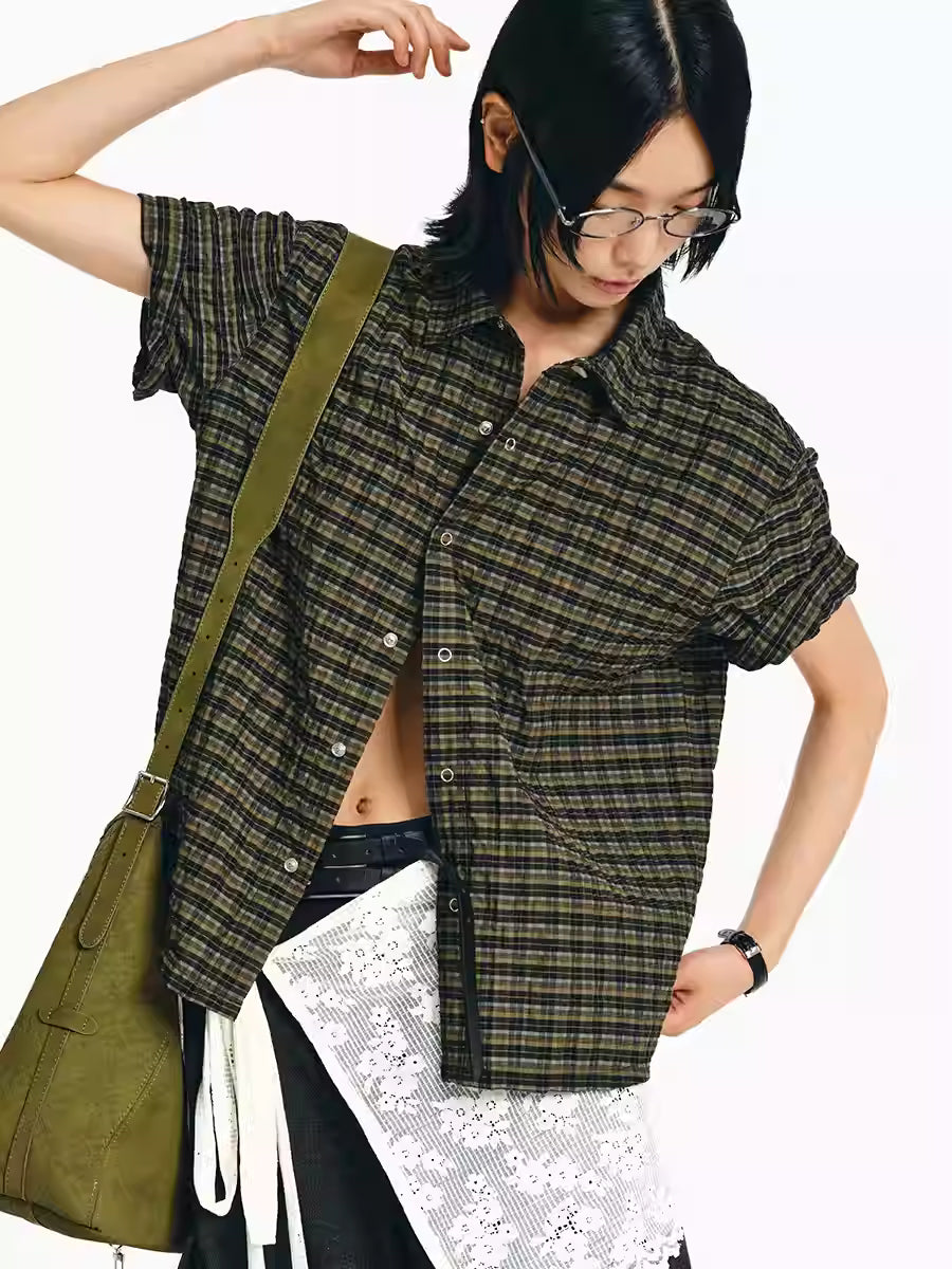LIMPIDOCULUS Chocolate Button Up