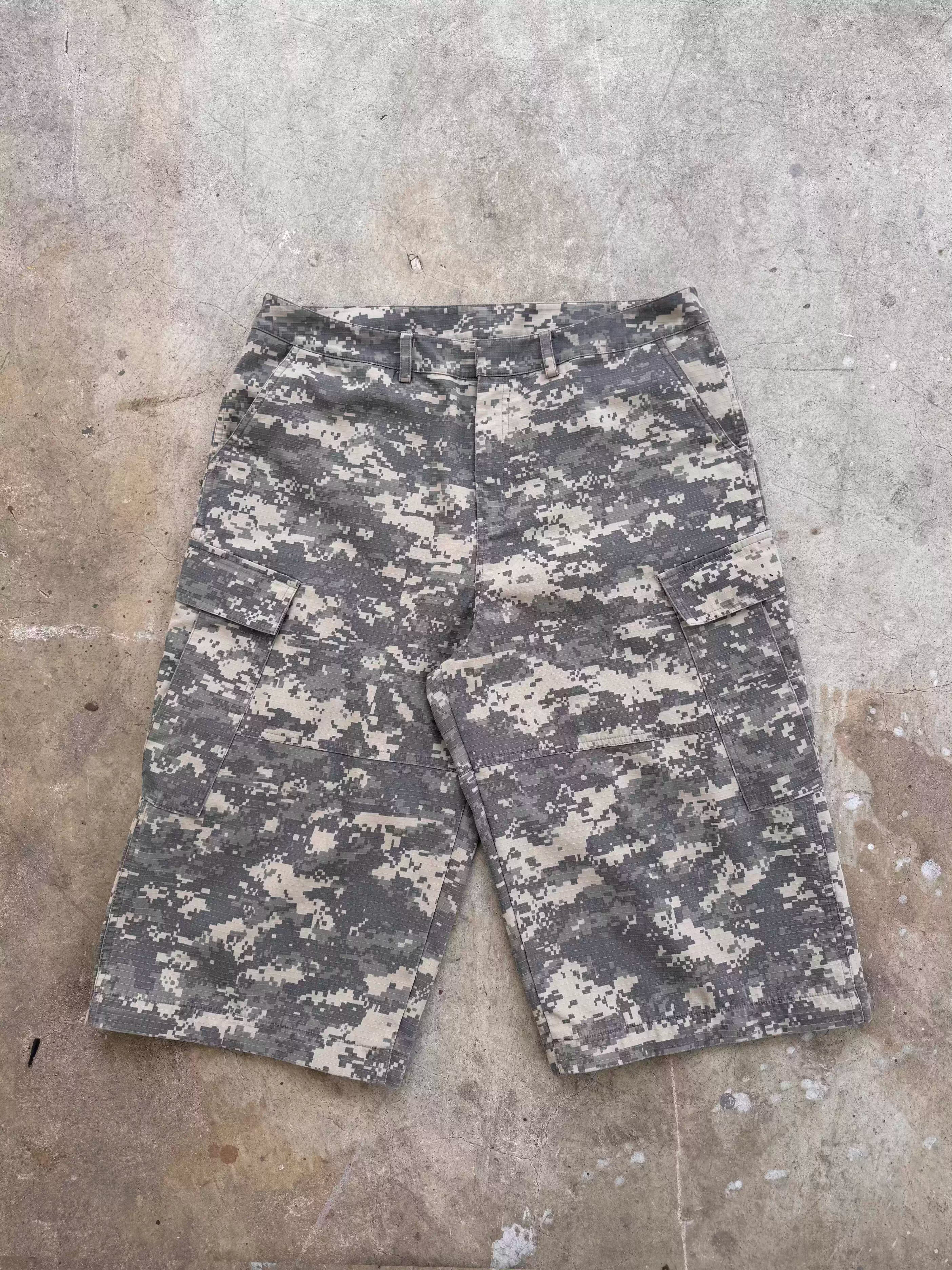 Ins Gale Military Camo Halfzip Pant