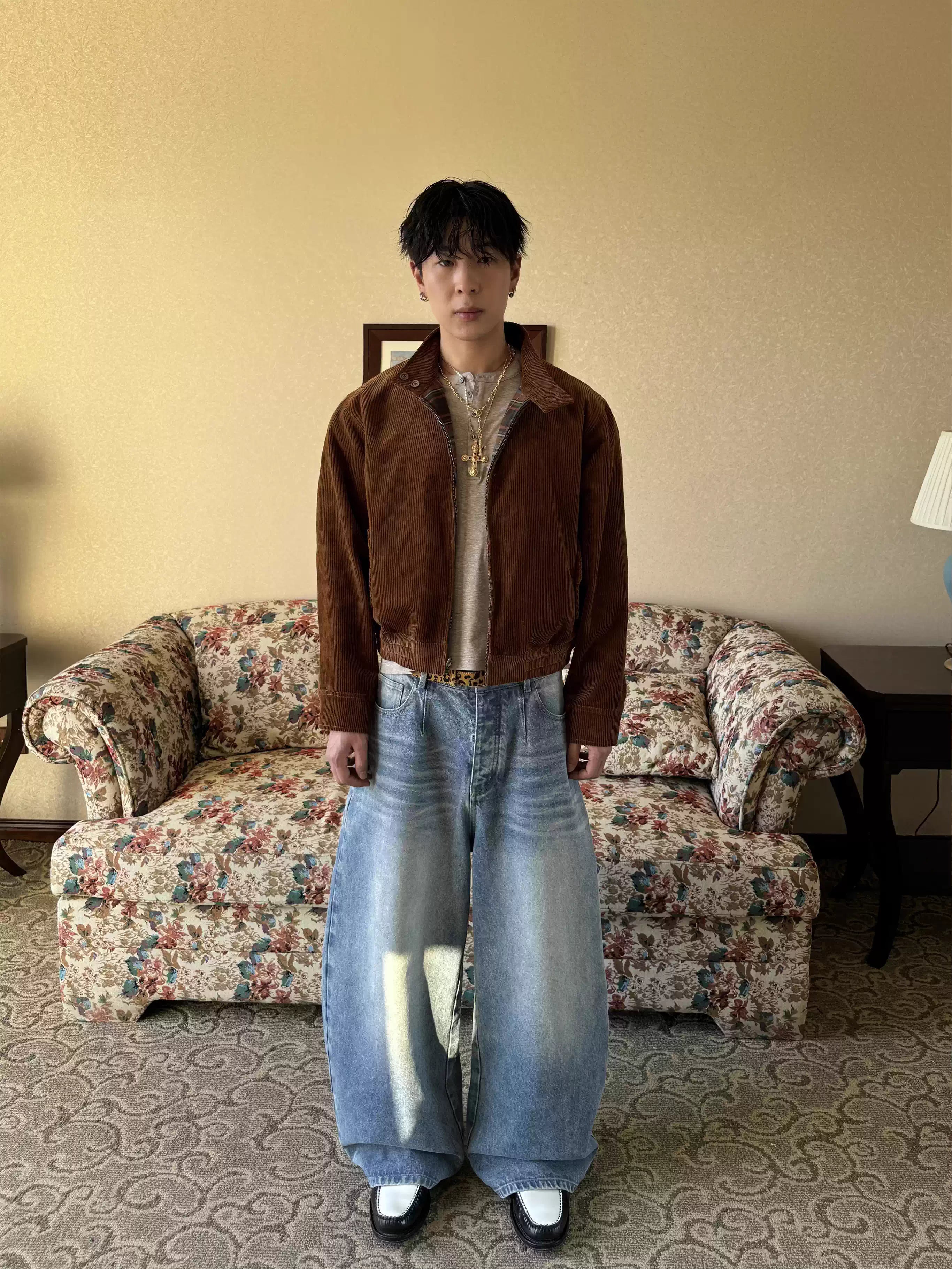 Ins Gale Blue Ice Denim
