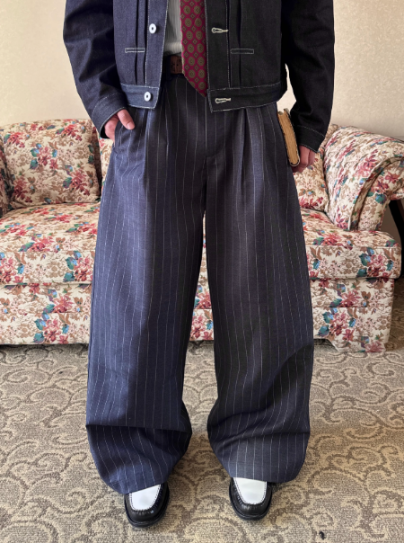 Ins Gale Blue Rare Pinstripe Pant